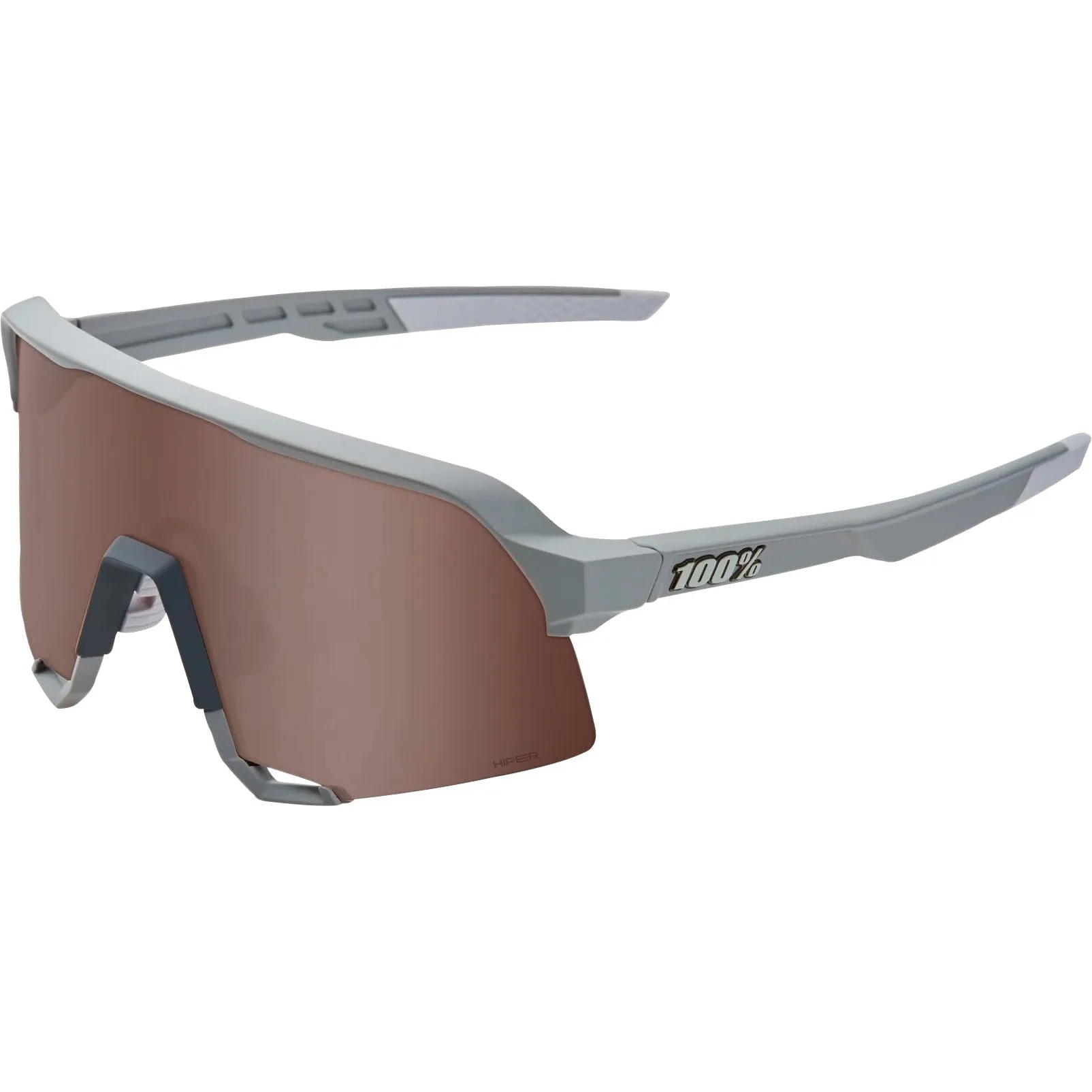 100% S3 Cycling Sunglasses - Soft Tact Stone