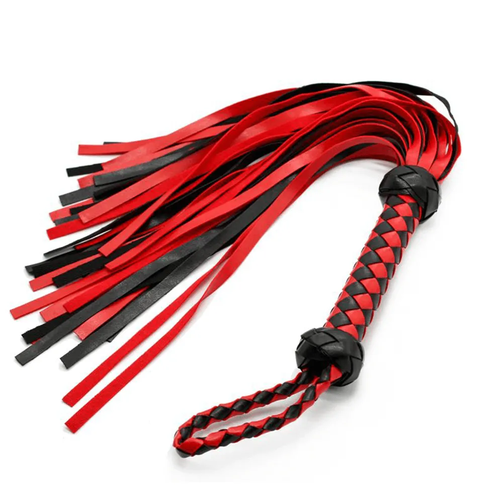 13 Inch Red & Black Chequered Flogger