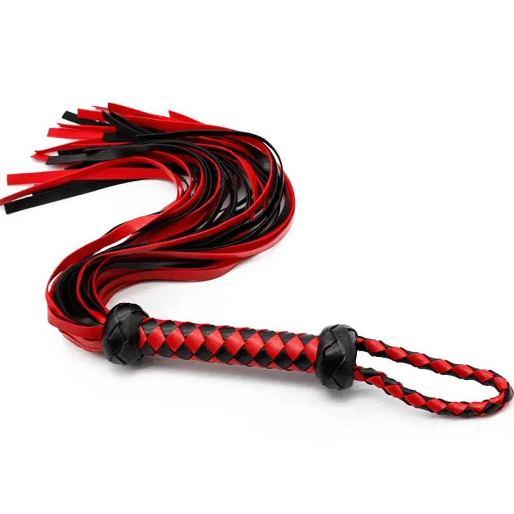 13 Inch Red & Black Chequered Flogger