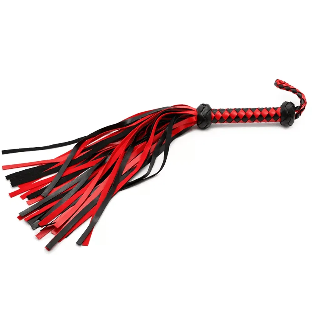 13 Inch Red & Black Chequered Flogger