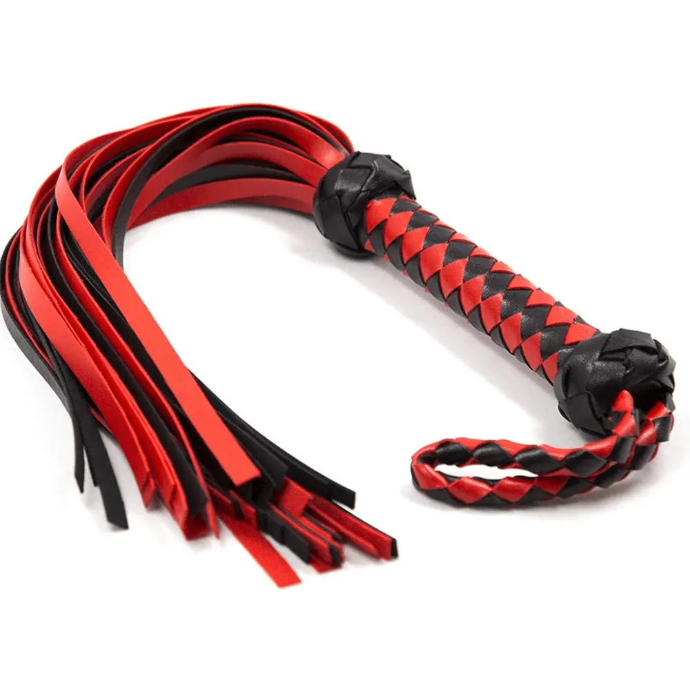 13 Inch Red & Black Chequered Flogger