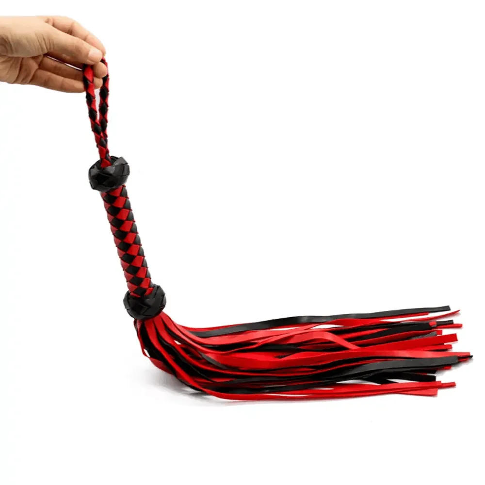 13 Inch Red & Black Chequered Flogger