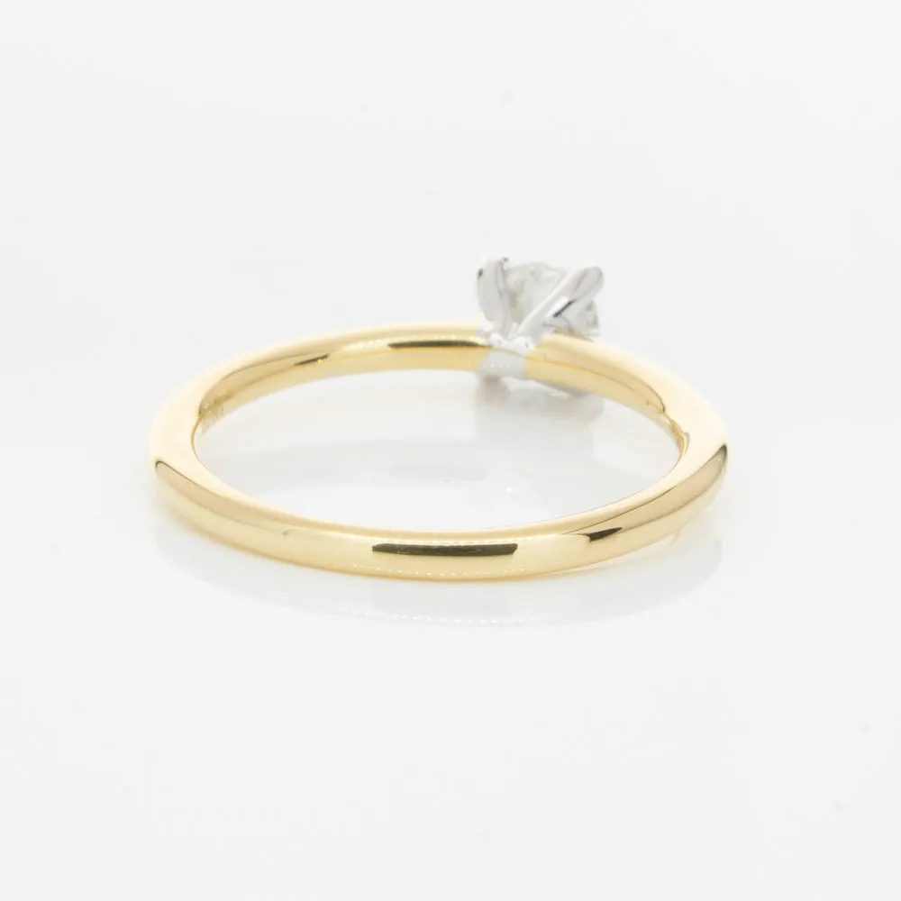 18ct Yellow Gold .40ct Diamond Melba Ring