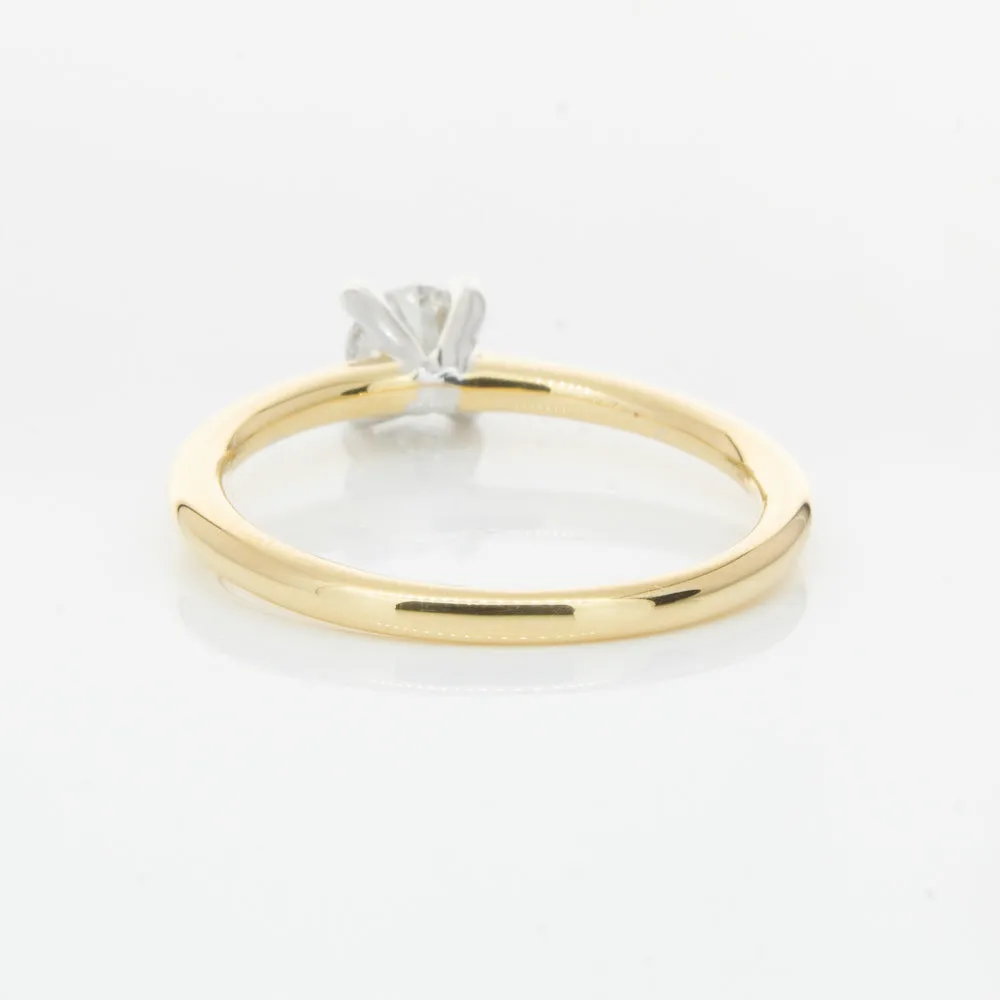 18ct Yellow Gold .40ct Diamond Melba Ring