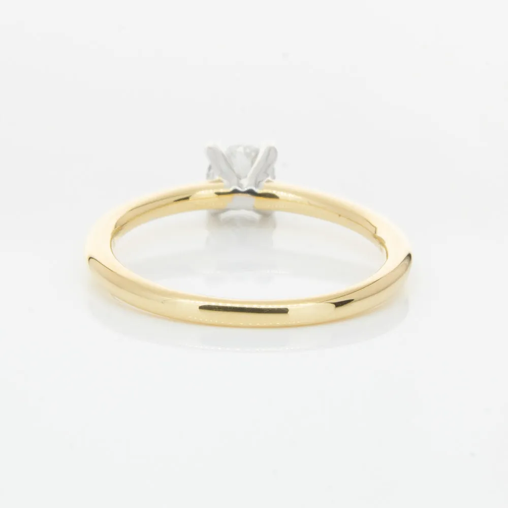 18ct Yellow Gold .40ct Diamond Melba Ring