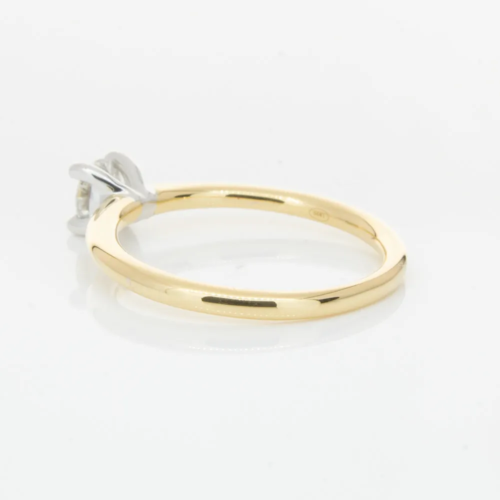 18ct Yellow Gold .40ct Diamond Melba Ring