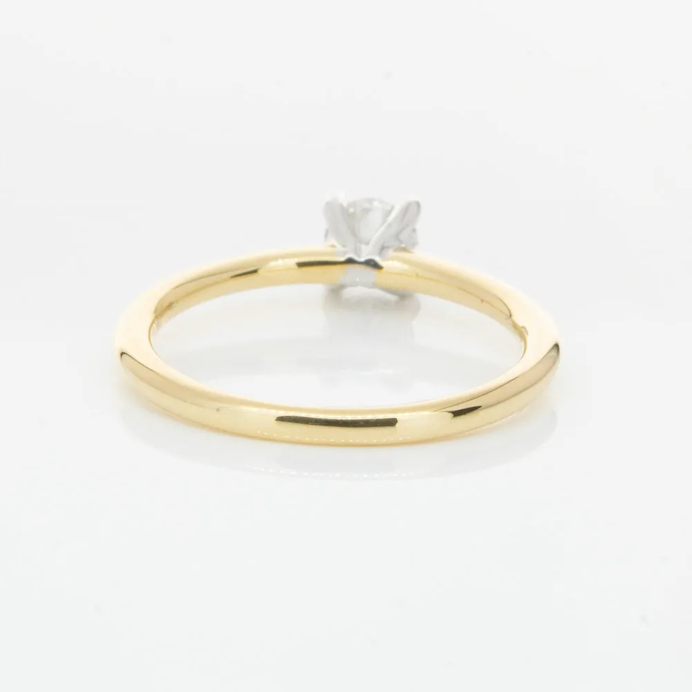 18ct Yellow Gold .40ct Diamond Melba Ring