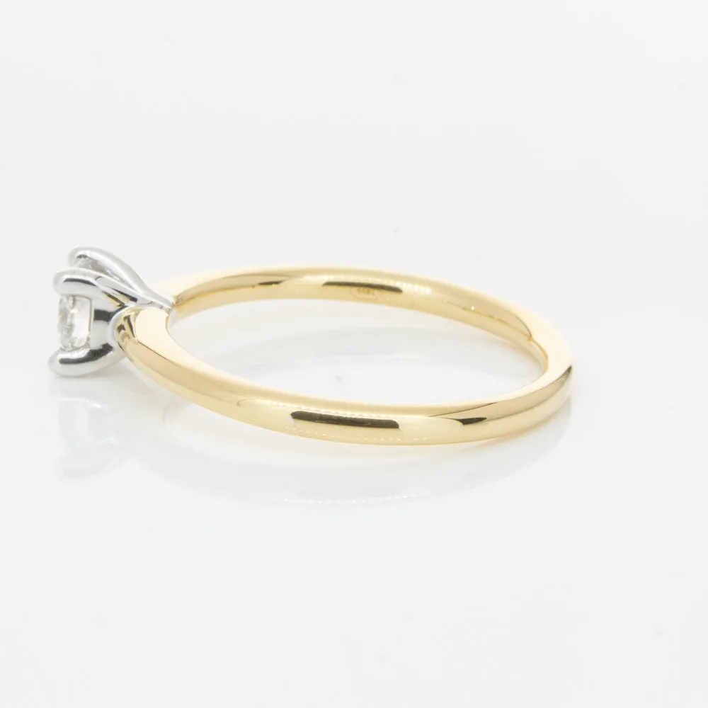 18ct Yellow Gold .40ct Diamond Melba Ring