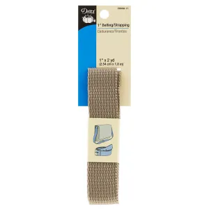 1" Polypro Purse Strapping - Taupe