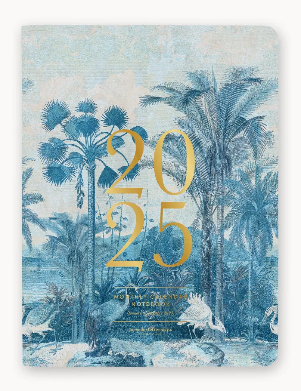 2025 Monthly Calendar Notebook