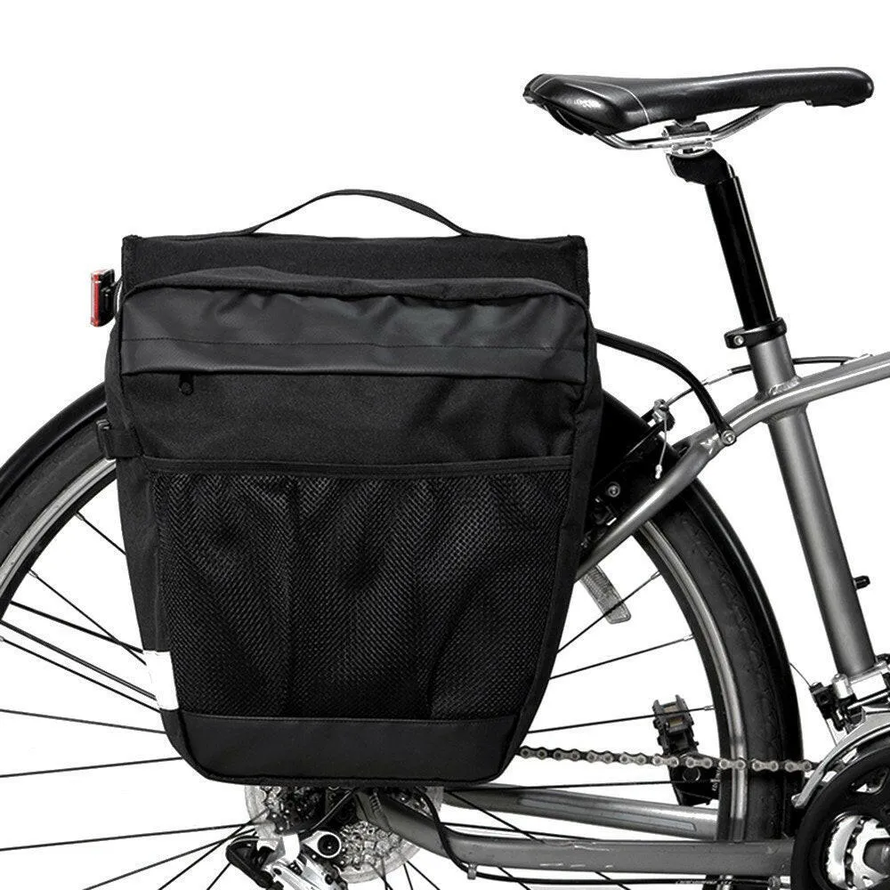 28L Large Capacity Bicycle Trunk Bag Cycling Bike Rear Rack Luggage Grocery Pannier Bag