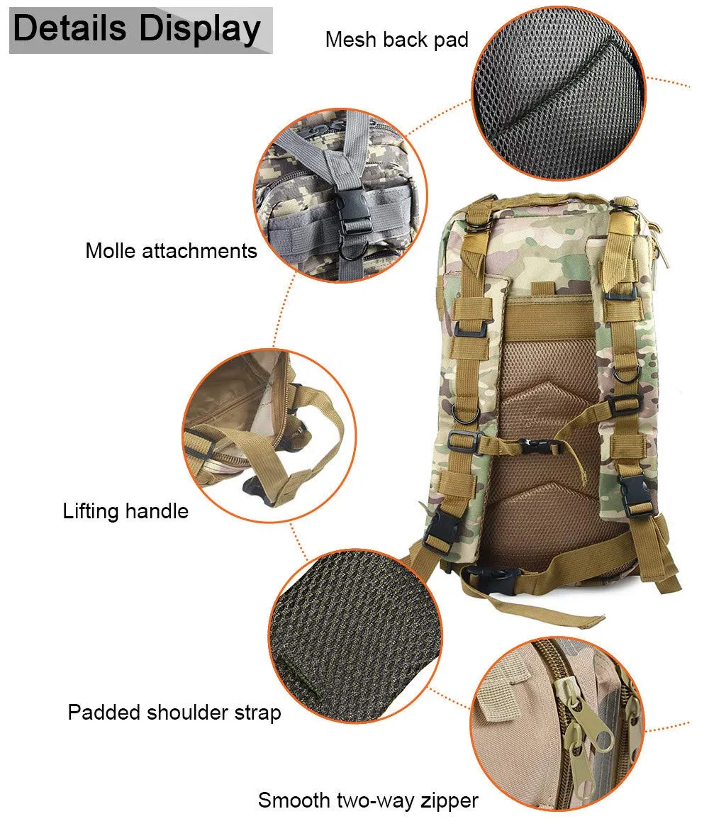 30L A15326 - Molle Tactical Backpack