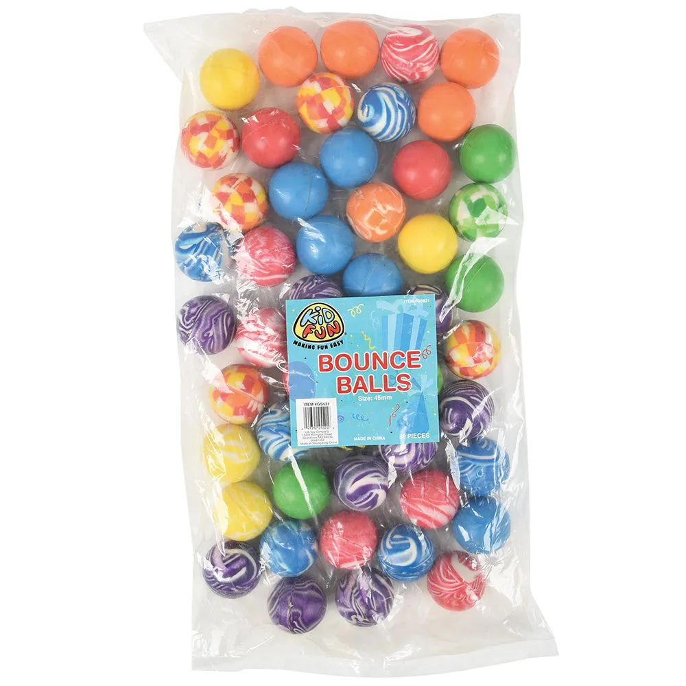 45mm Ball Assortment Toy (Bag of 50)