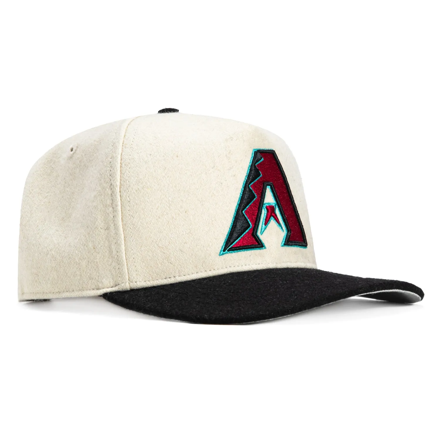 47 Brand Hitch Arizona Diamondbacks Adjustable Snapback A Hat - Stone, Black