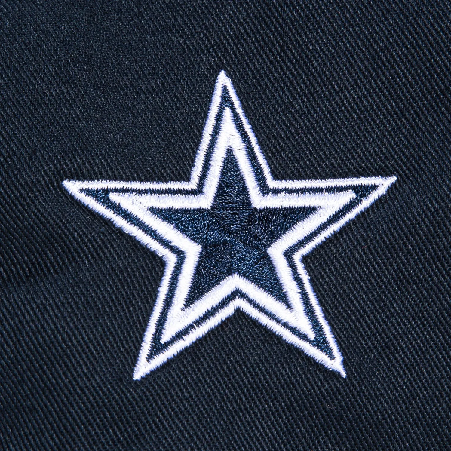 47 Brand Hitch Dallas Cowboys Logo Patch Snapback Upside Down Script Hat - Navy