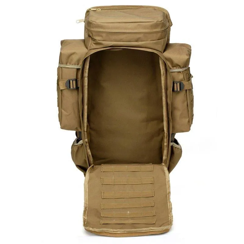 60L Molle Backpack Waterproof Travel Outdoor