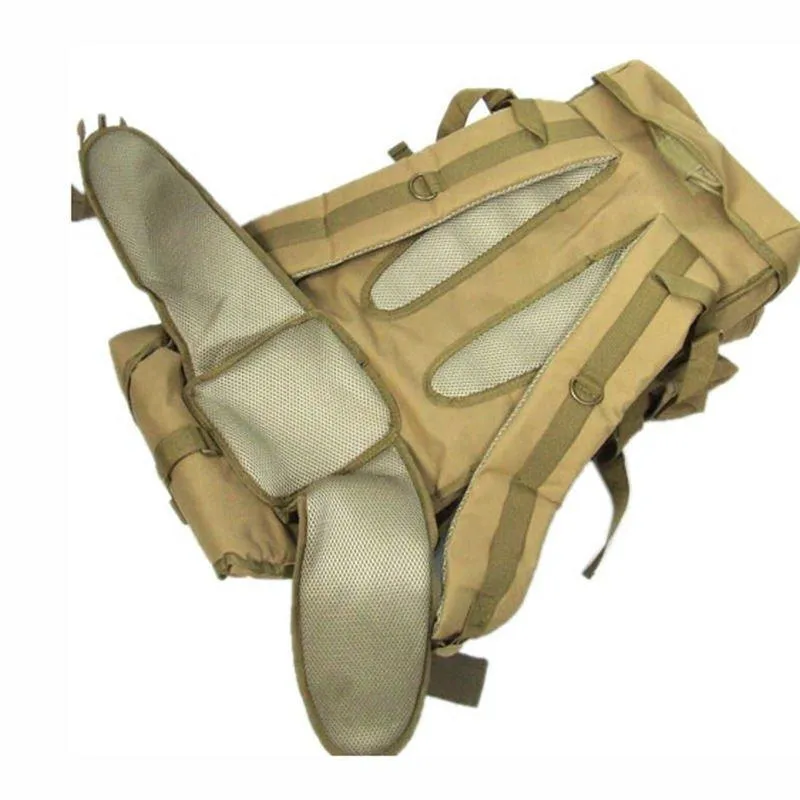 60L Molle Backpack Waterproof Travel Outdoor