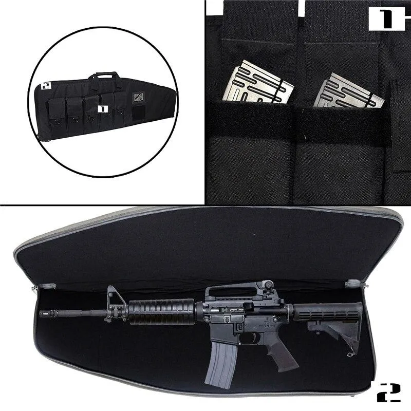 96cm 102cm 106cm Tactical Rifle Case Gun Bag Air Rifle Case Military