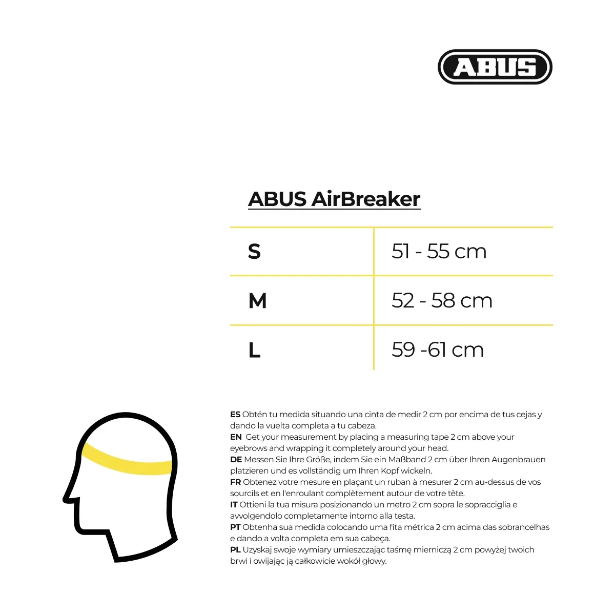 Abus AirBreaker Helmet Black Gloss