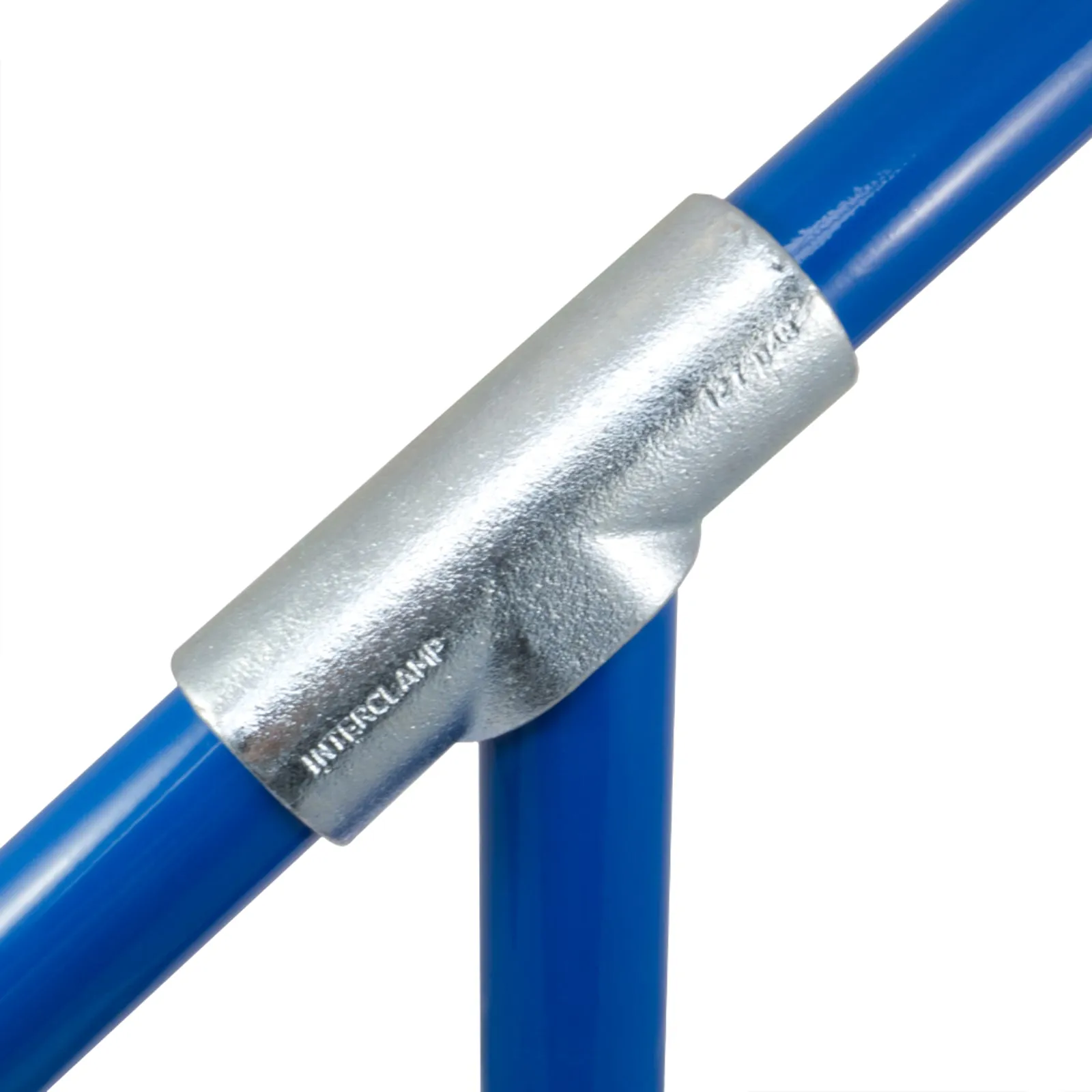 Adjustable Long Tee for Galvanised Pipe 30°-45° (Interclamp Code 127)