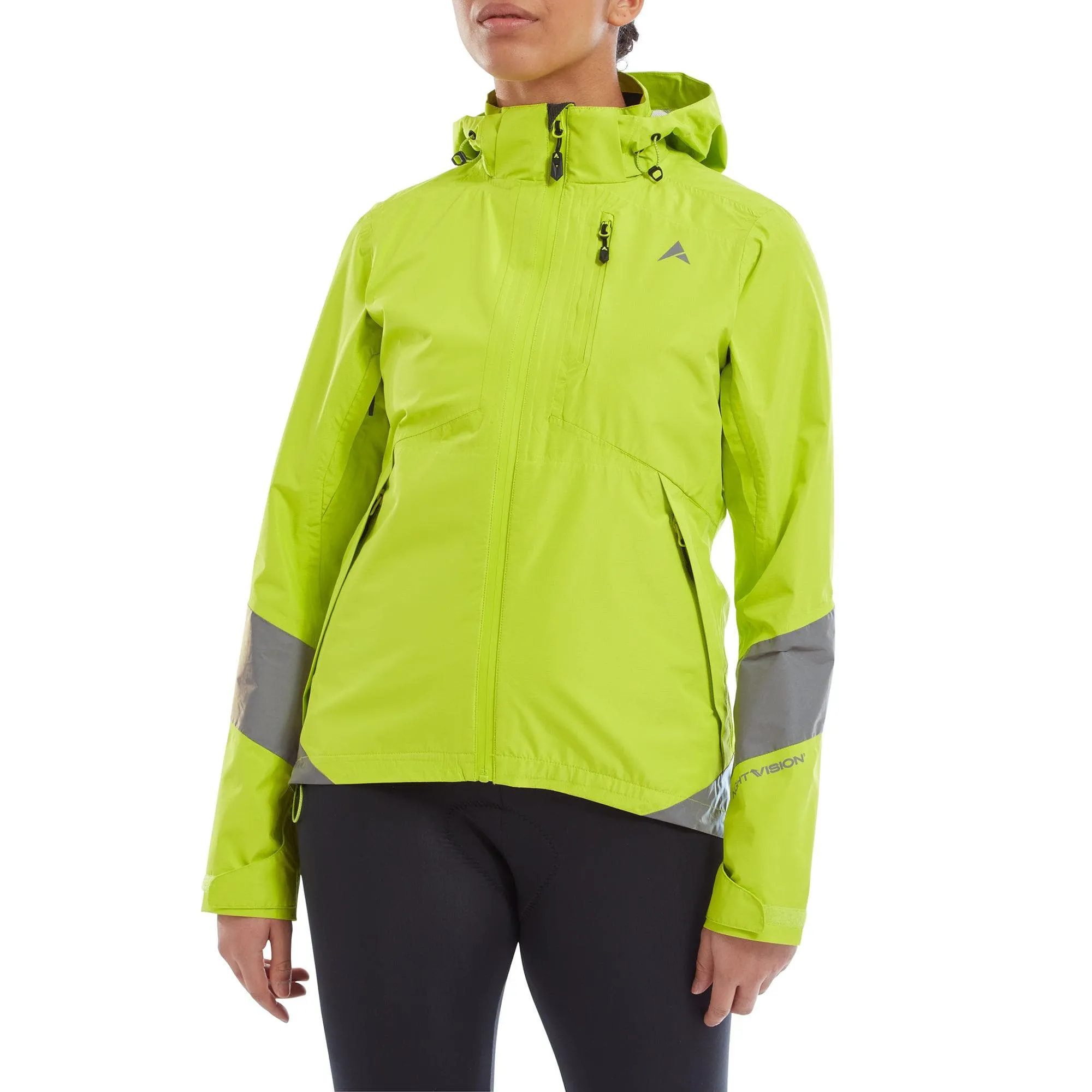 Altura Nightvision Typhoon Women'S Waterproof Jacket 2022: Lime 18