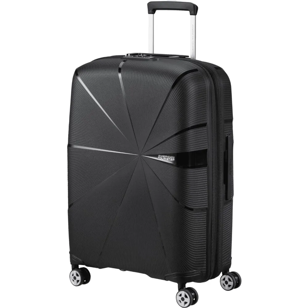 American Tourister Starvibe 67cm Medium Check-In in Black