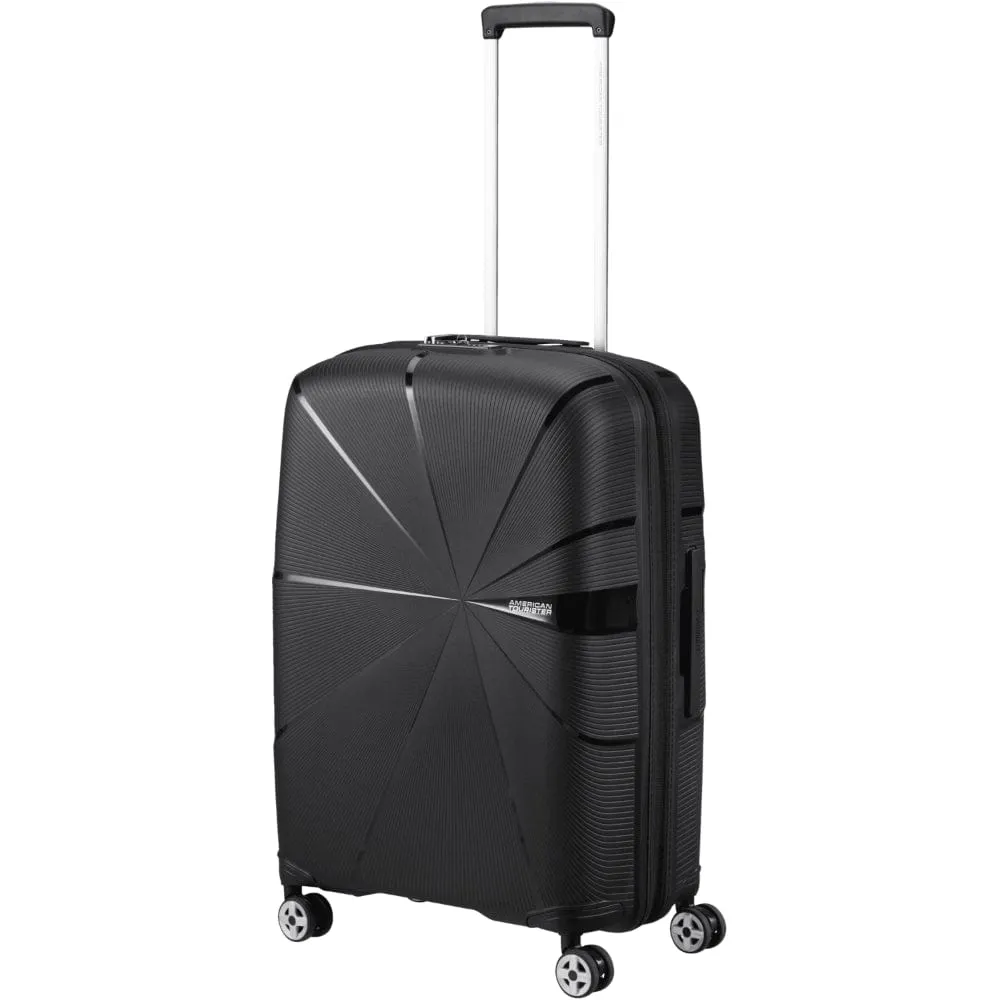 American Tourister Starvibe 67cm Medium Check-In in Black