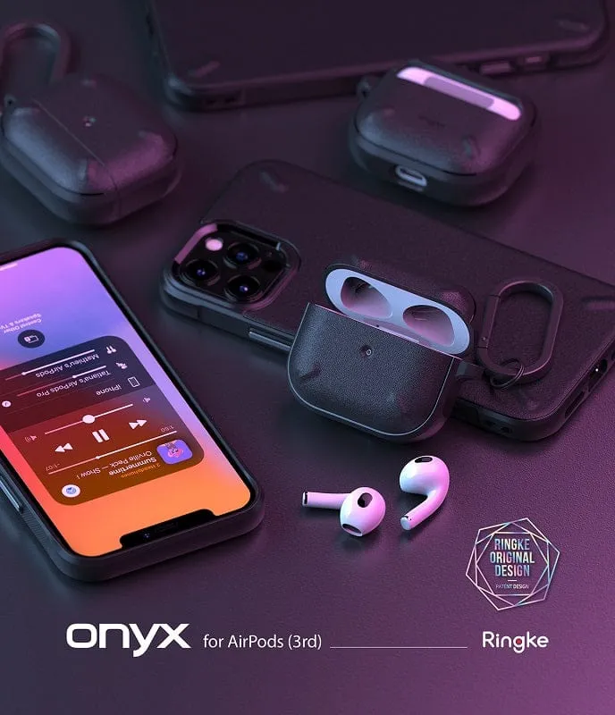 Apple AirPods 3 Onyx Black Case By Ringke