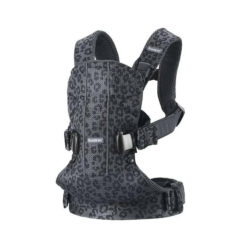 Baby Carrier One Air, 3D Mesh - Anthracite Leopard