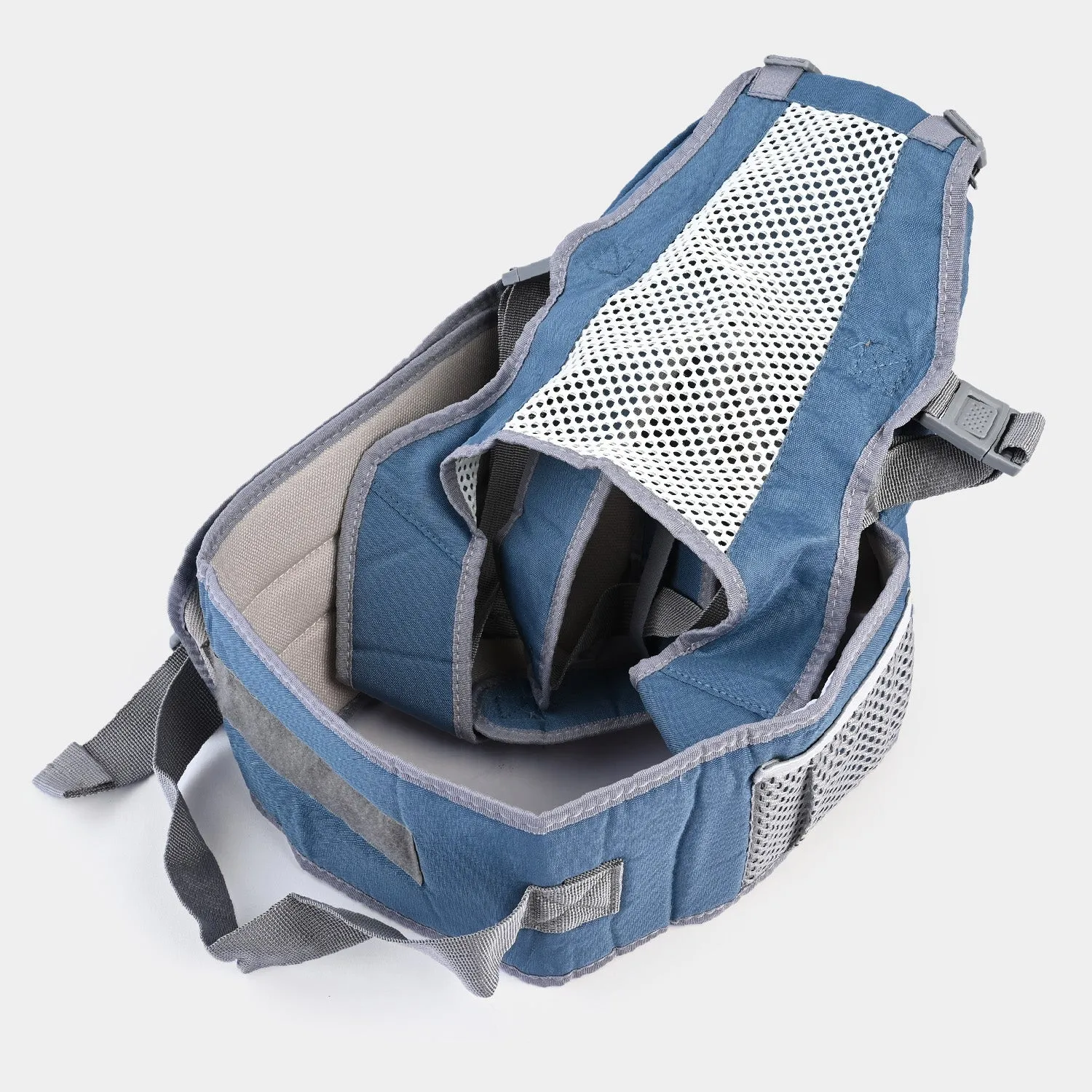 Baby Carrier with Hip Seat | Blue