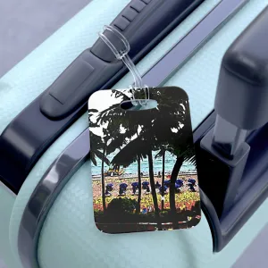 Bag Tag ... "A Beautiful Beach Amongst The Palms" ... The Outrigger Waikiki, Honolulu, Oahu ... Original Works ...