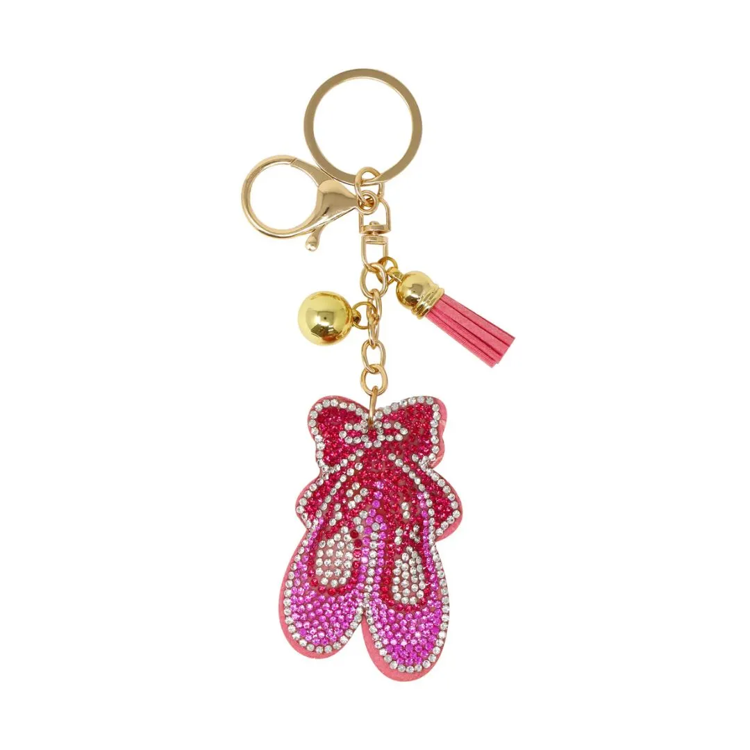 Ballerina Jewelled Bag Charm