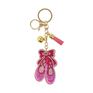 Ballerina Jewelled Bag Charm