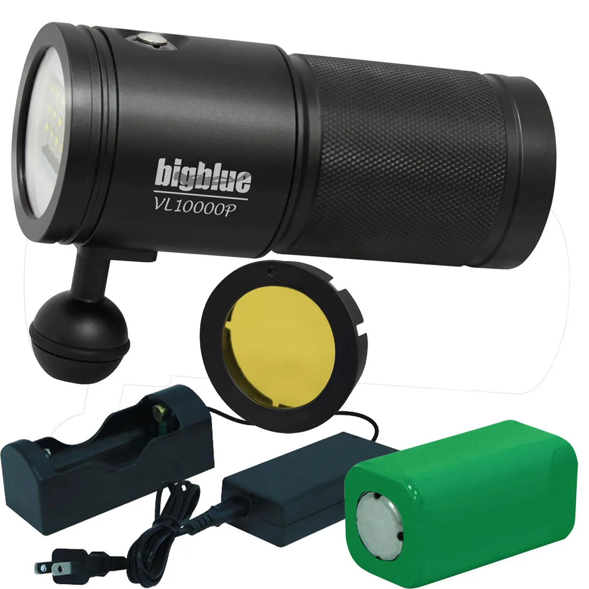 Bigblue VL10000P 10,000 Lumens Video Light 120 Degree Wide Beam