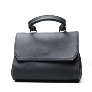 Black Leather Shoulder bag