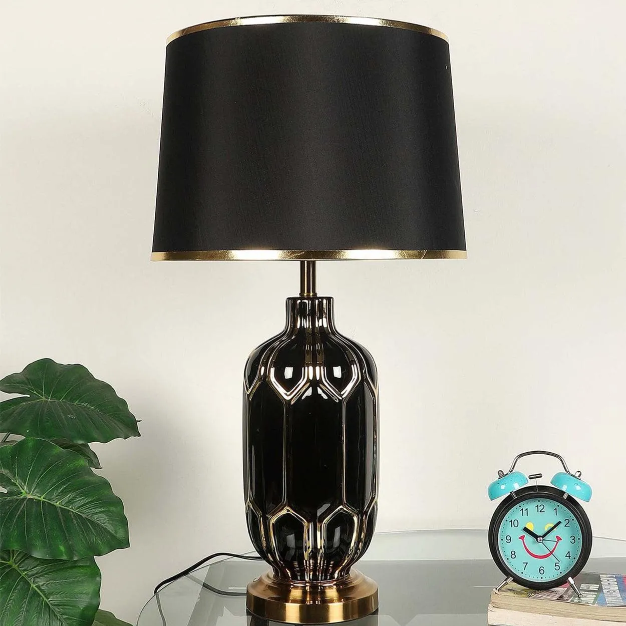 BLEEN CERAMIC TABLE LAMP BEDSIDE LAMP