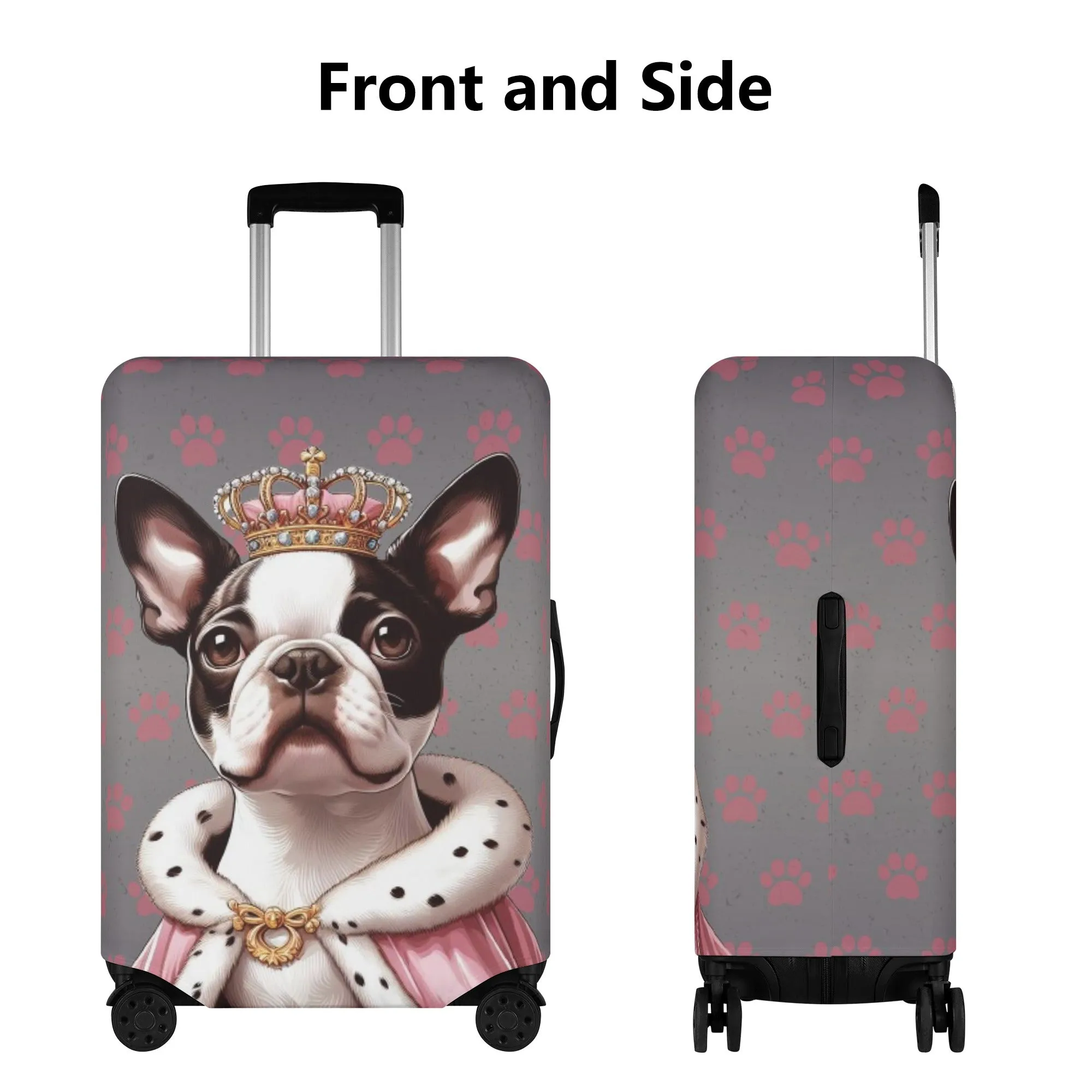 Blu - Luggage Cover for Boston Terrier lovers