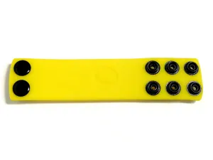 Boneyard Silicone Ball Strap 4cm Stretcher -  Yellow