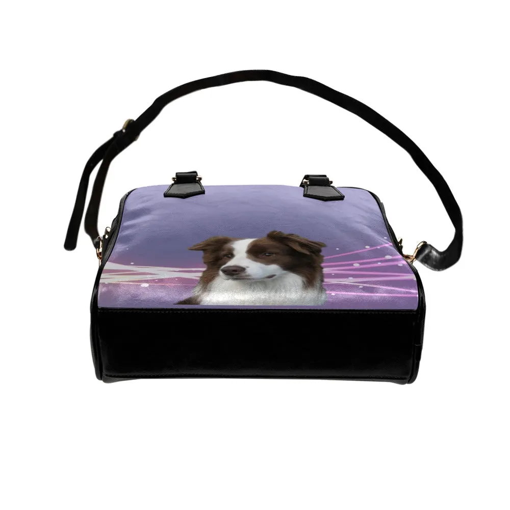 Border Collie Shoulder Bag - 2 Different Sides