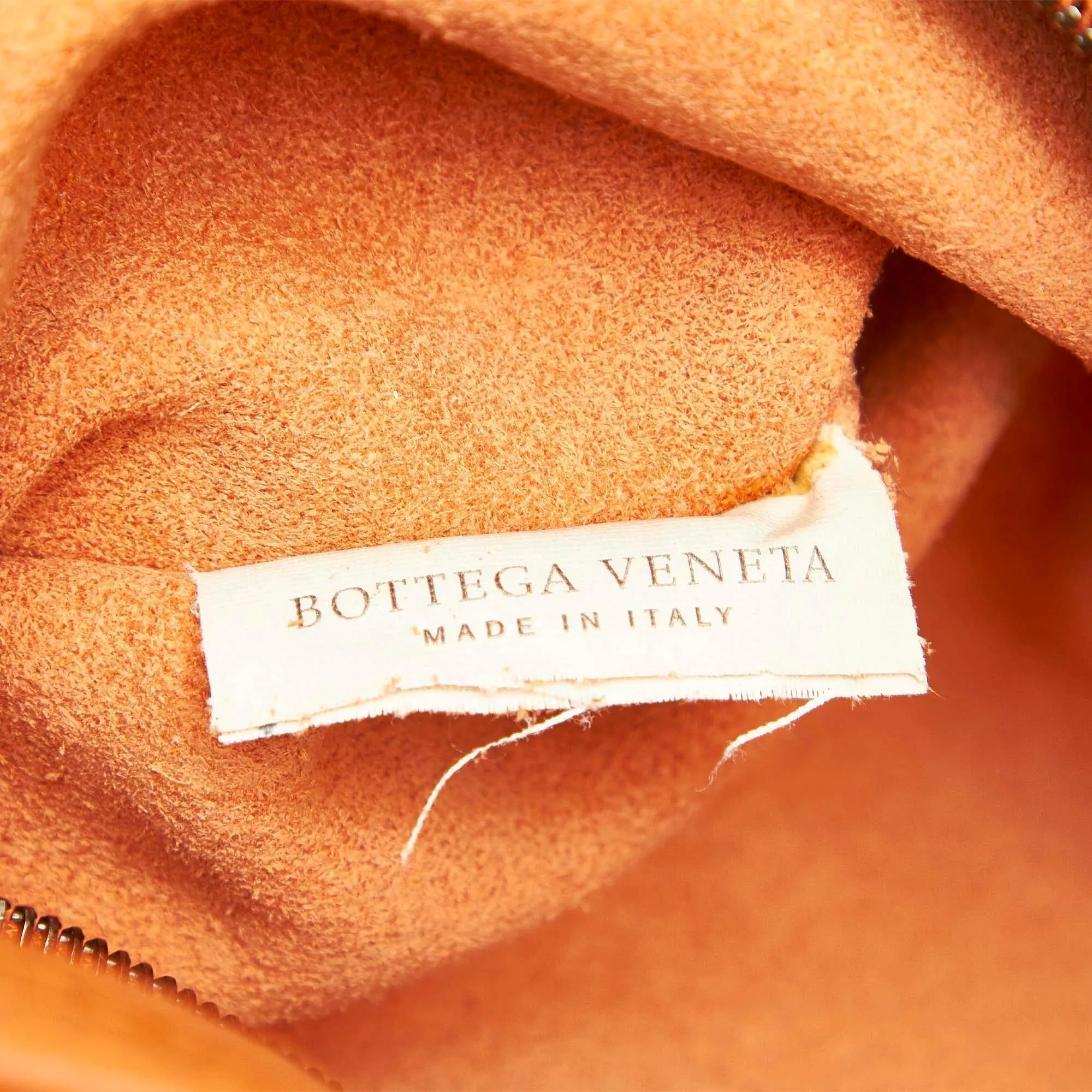 Bottega Veneta Campana Leather Hobo Bag (SHG-22310)