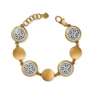 Brighton Ferrara Two Tone Luce Link Bracelet