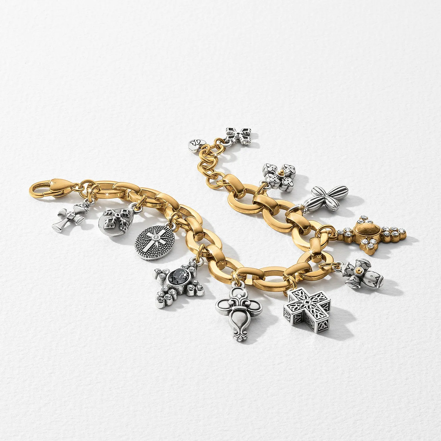 Brighton Heavenly Cross Charm Bracelet