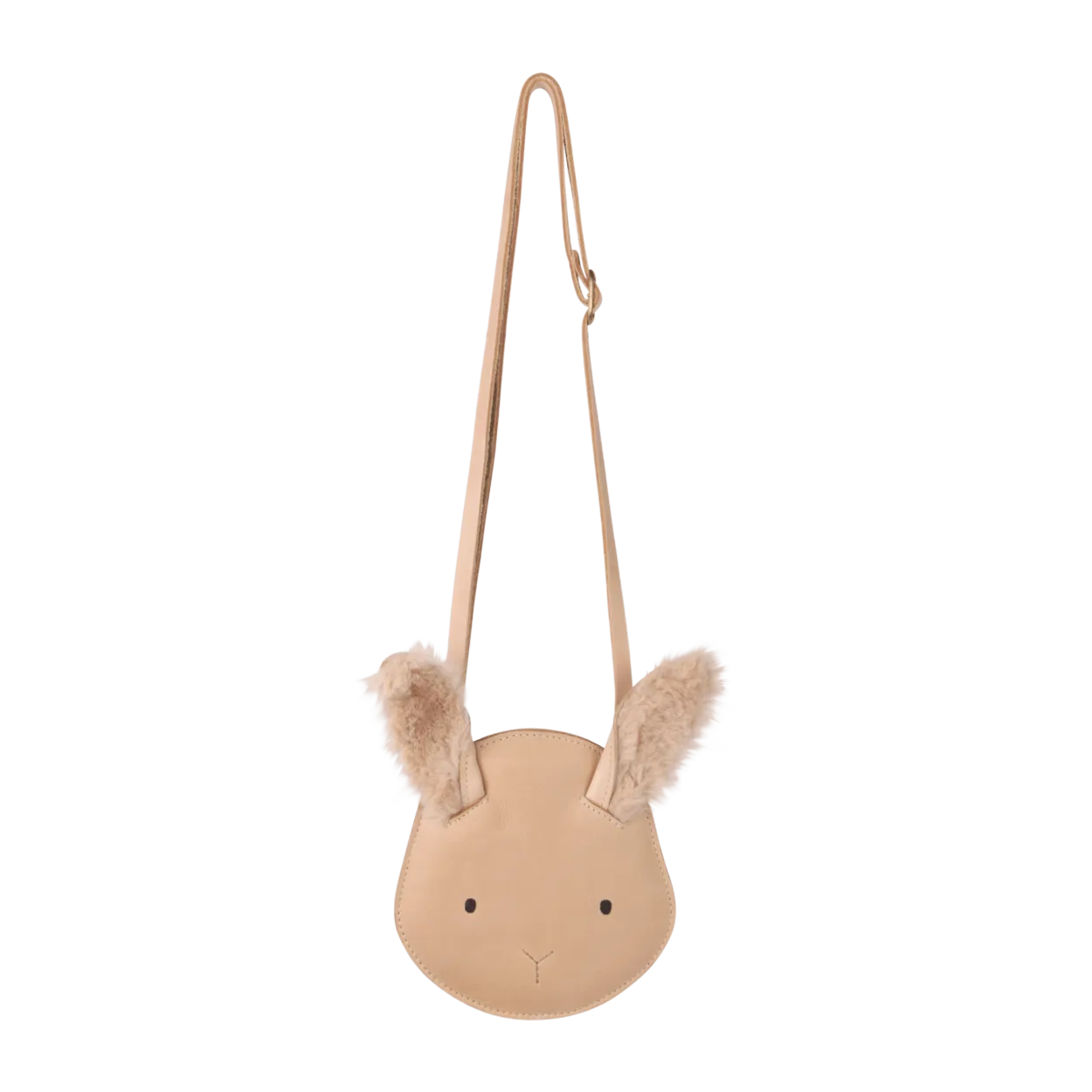 Britta Exclusive Purse | Fluffy Bunny | Light Rust Leather