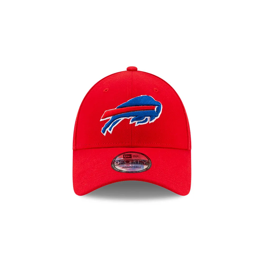 Buffalo Bills New Era Men's Red The League 9Forty NFL Football Adjustable Hat