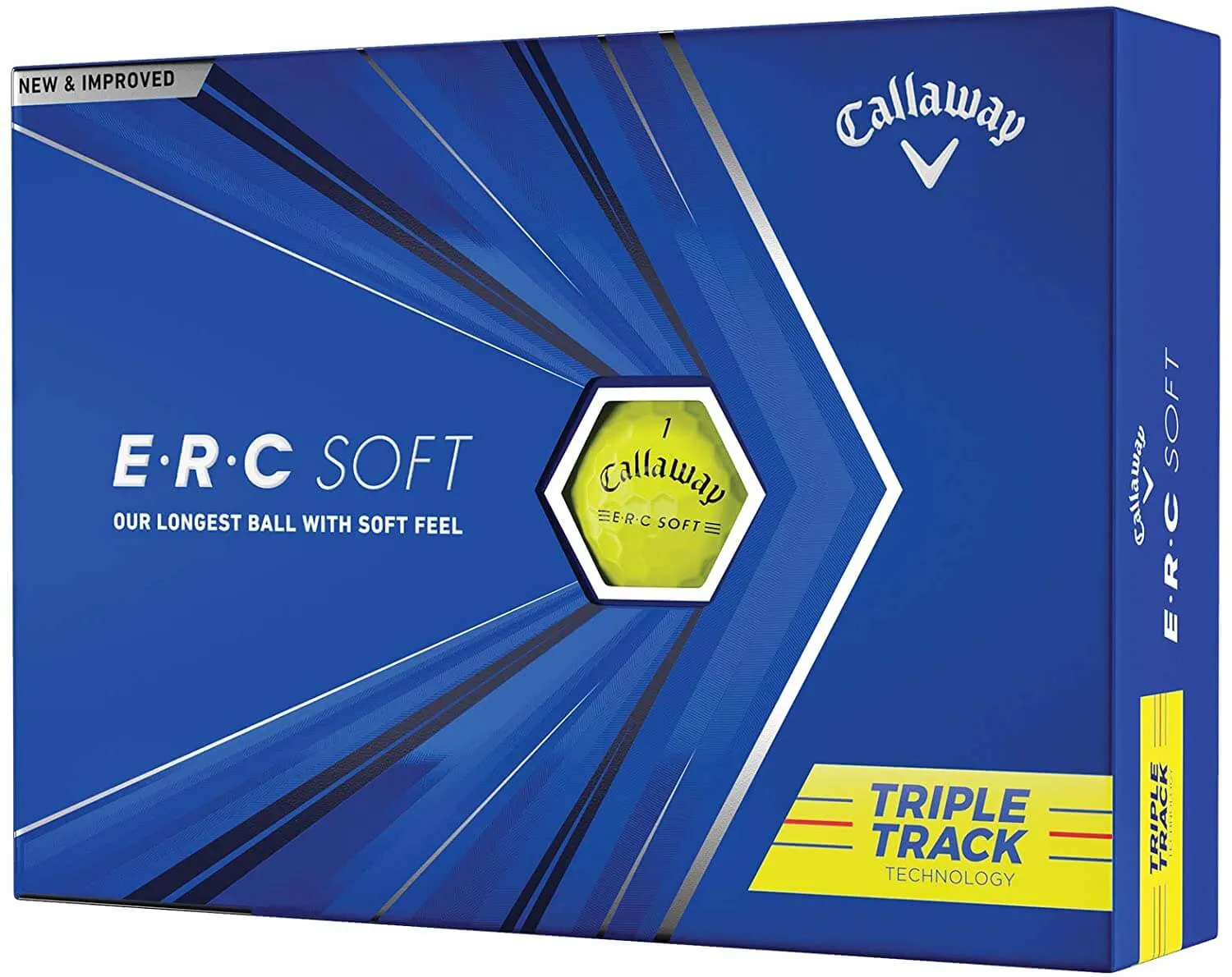 Callaway 2021 ERC Triple Track Golf Balls 12B PK