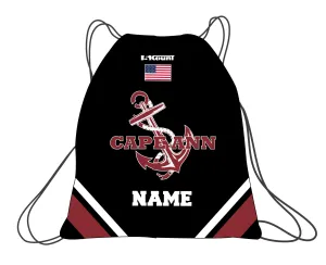 Cape Ann Wrestling Sublimated Drawstring Bag