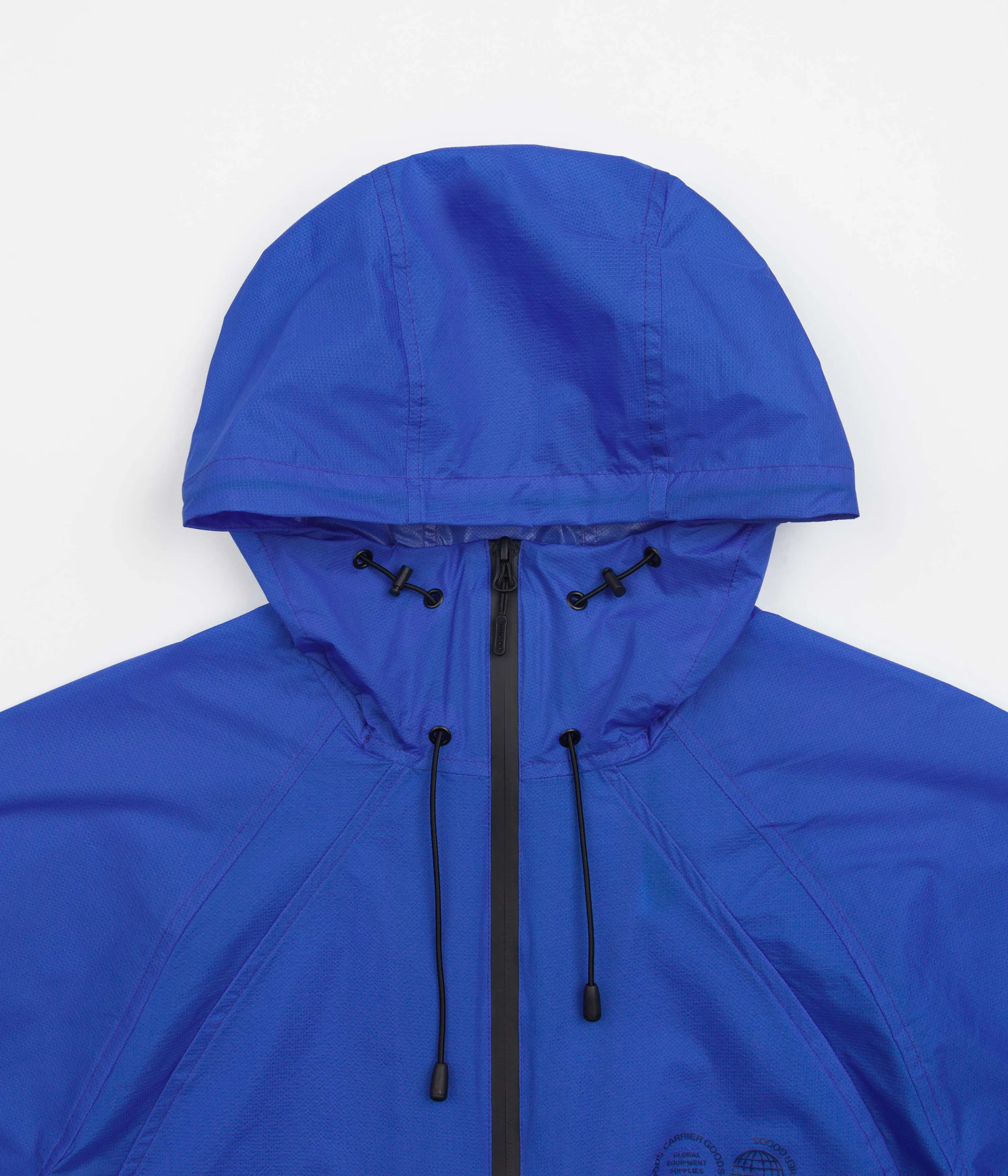 Carrier Goods Ripstop Elements Full Zip Jacket - Ultramarine