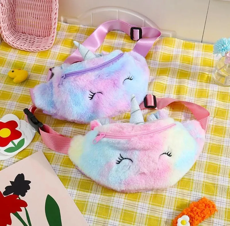 Children's Plush Waist Bag