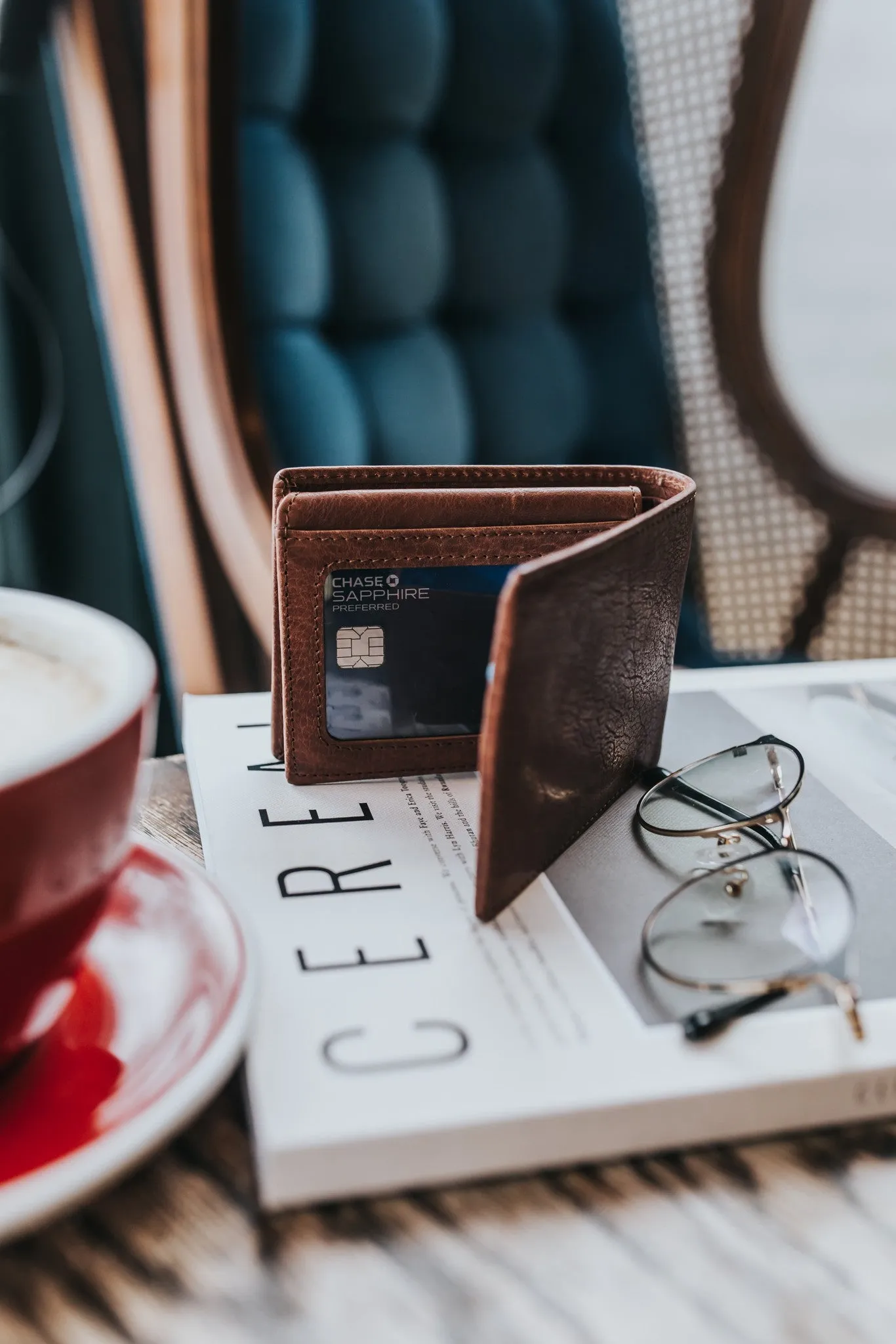 Coin/Card Wallet - Coffee