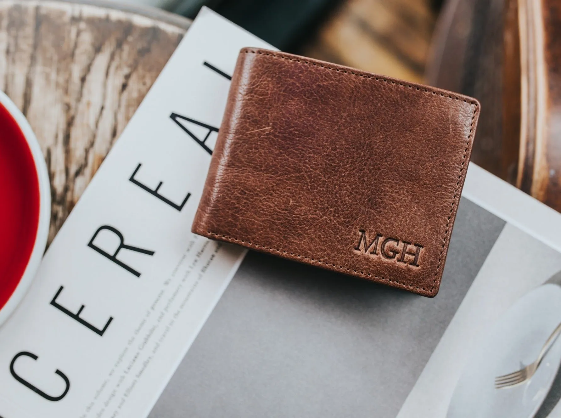 Coin/Card Wallet - Coffee